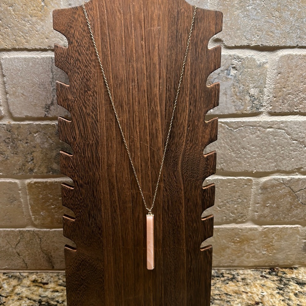 Bar pendant, long necklace | offer in description